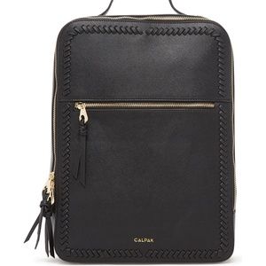 Calpak Kaya Faux Leather Laptop Backpack